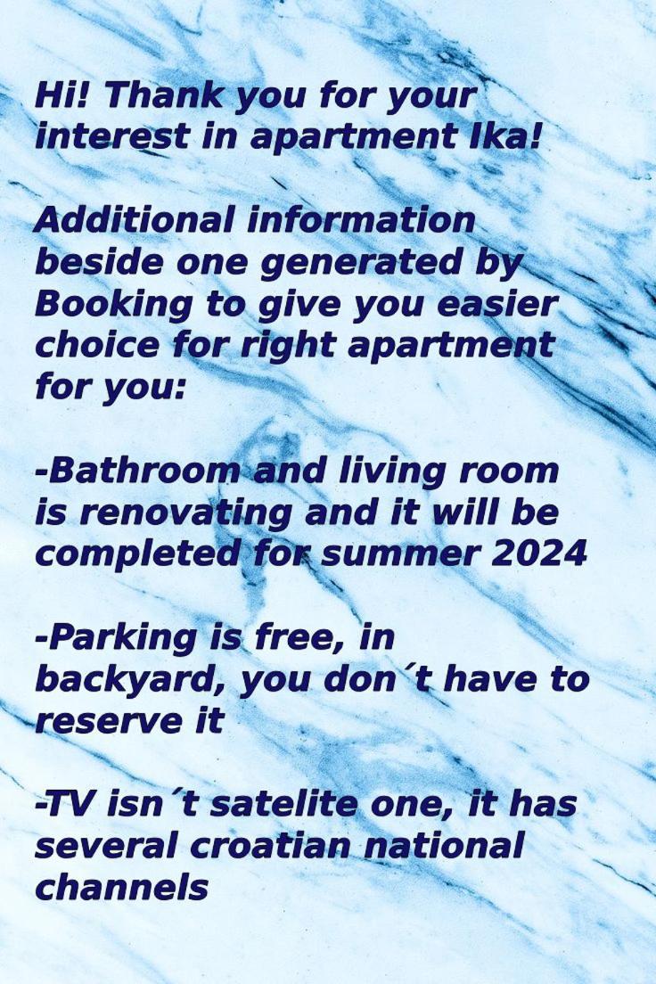 Apartment Ika Башка Екстер'єр фото